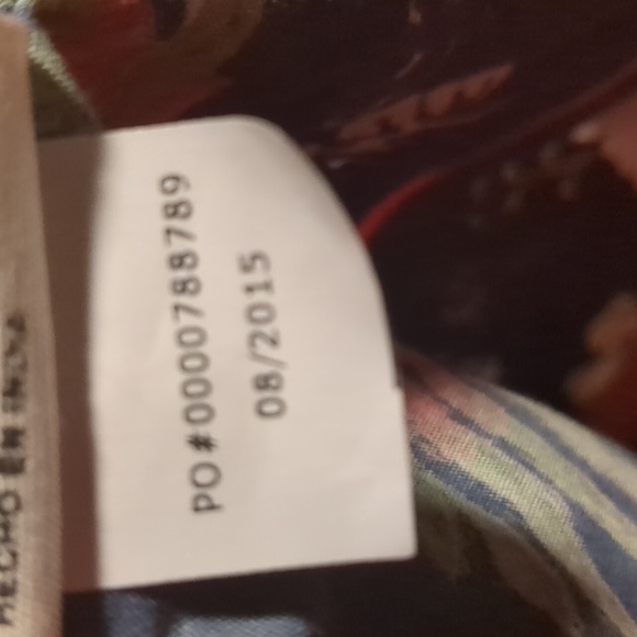 Anthropologie Butterfly Garden Floral Apron Country Cottage Core - Picture 7 of 9